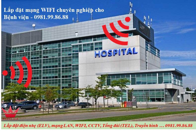 Lắp wifi bệnh viện