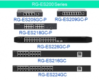 Các thiết bị chuyển mạch (switch) quản lý RG-ES200 series
